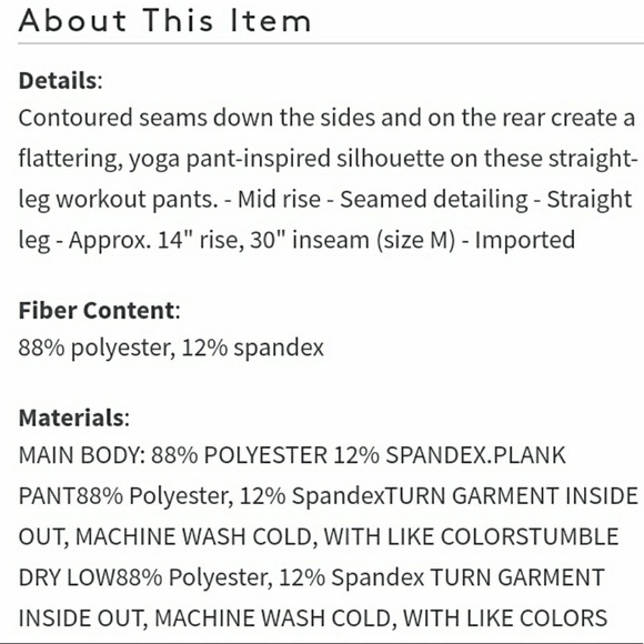 Zella All Day Straight Leg Yoga Pant - Picture 7 of 7